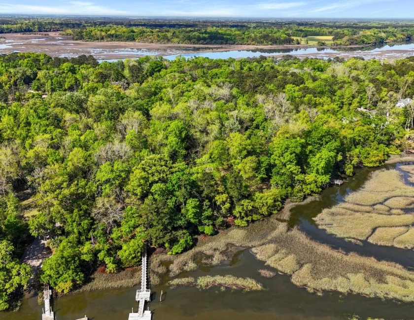 WATERFRONT Lot with Dock Permit! Spacious .77 acre partially - Beach Lot for sale in Seabrook, South Carolina on Beachhouse.com