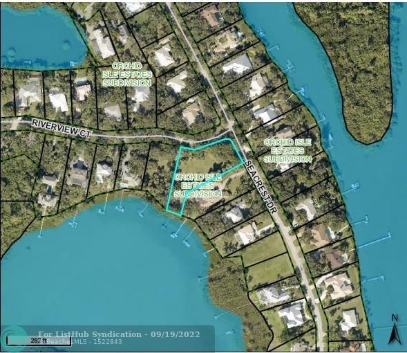 Riverfront Lot With Private Dock, Located In A Beautifully - Beach Lot for sale in Vero Beach, Florida on Beachhouse.com