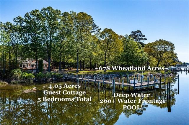 Welcome to Wheatland Acres on Wrights Cove on the Coan River - Beach Home for sale in Lottsburg, Virginia on Beachhouse.com