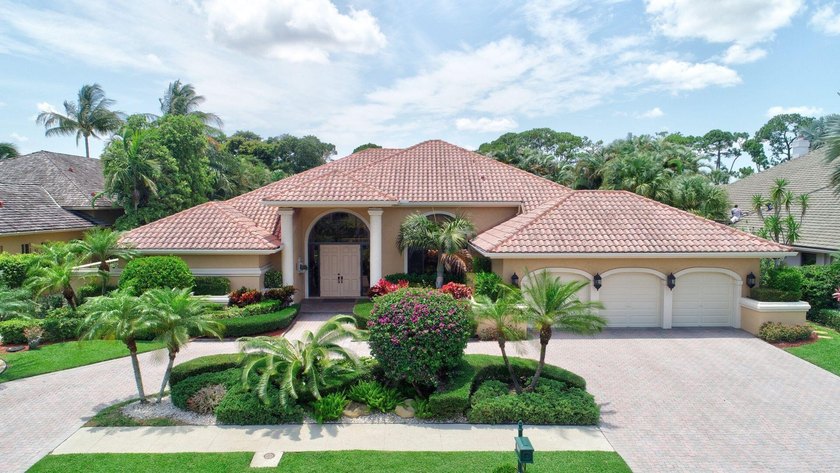 One-story home in the desirable Estate Section with beautiful - Beach Home for sale in Boca Raton, Florida on Beachhouse.com