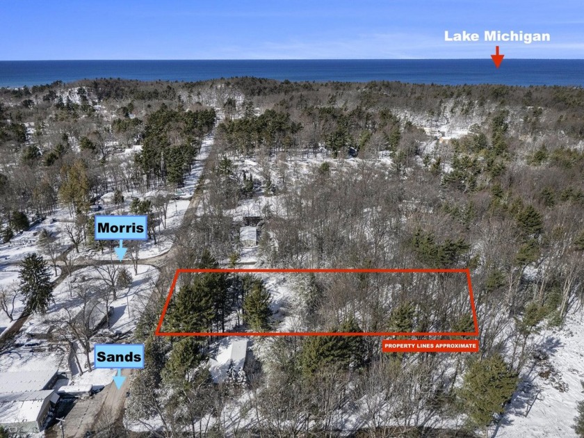 Looking for the perfect place to build your new Pentwater home - Beach Lot for sale in Pentwater, Michigan on Beachhouse.com