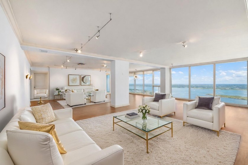 Breathtakingly expansive intracoastal and ocean views from this - Beach Condo for sale in West Palm Beach, Florida on Beachhouse.com