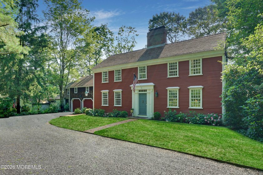 ''The Nathaniel Smith House'', built in the early 1700's in - Beach Home for sale in Locust, New Jersey on Beachhouse.com