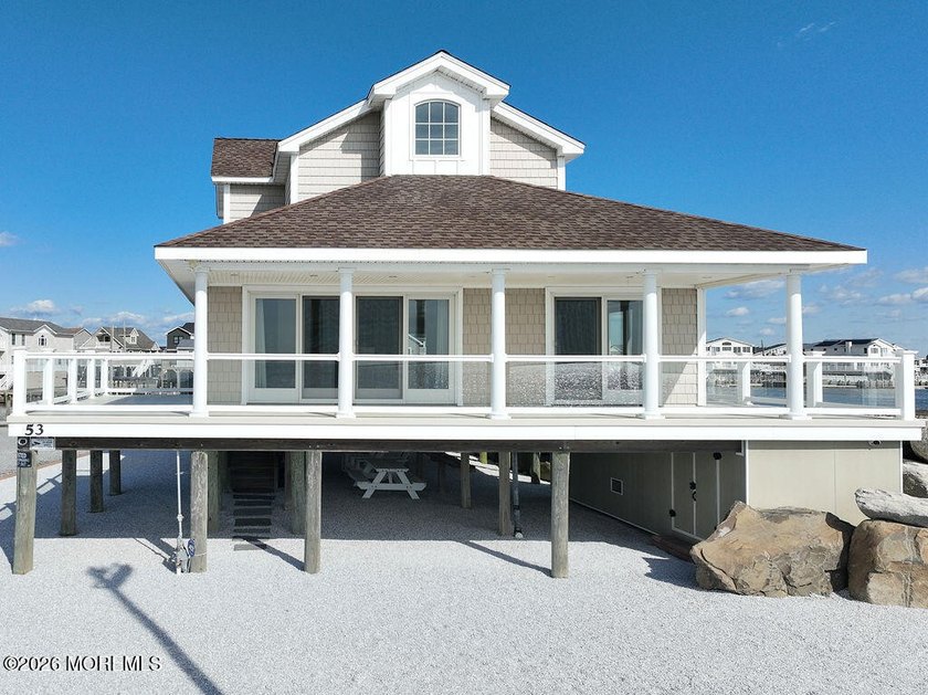 Home is nestled on its own private peninsula which includes - Beach Home for sale in Tuckerton, New Jersey on Beachhouse.com