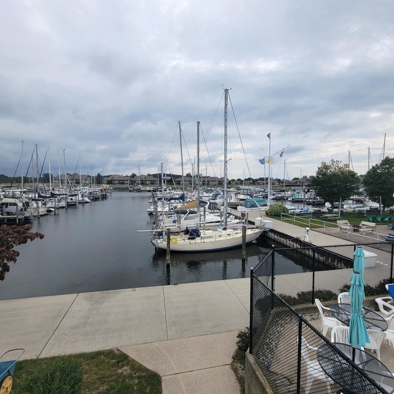 This boat slip (F17) is located at Harbour Towne Marina, near - Beach Lot for sale in Muskegon, Michigan on Beachhouse.com