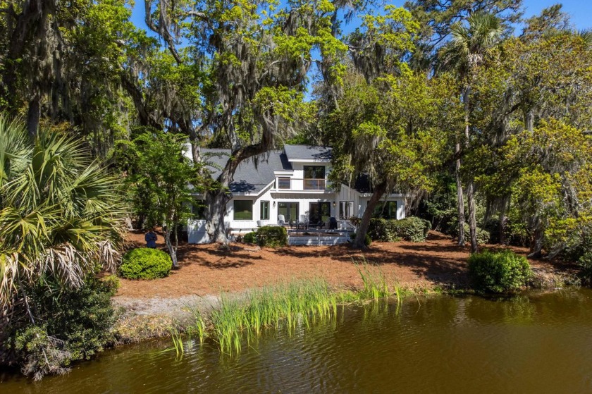 Stunning Lagoon & Golf Course Views | Contemporary Island - Beach Home for sale in Seabrook Island, South Carolina on Beachhouse.com
