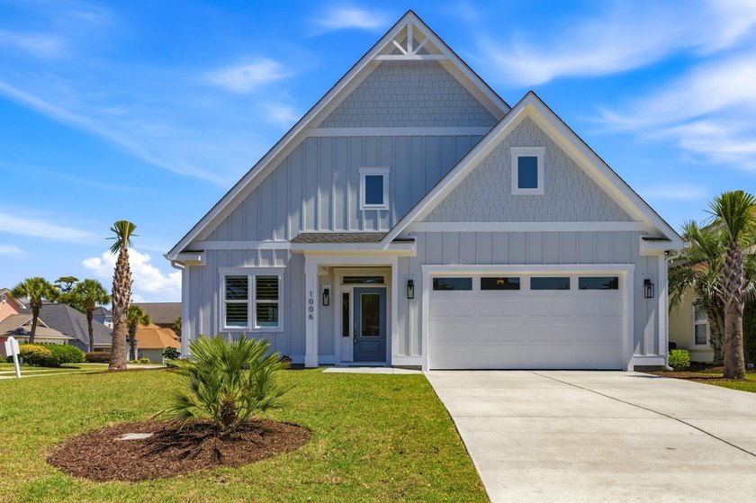 Like-NEW CONSTRUCTION home in the prestigious Intracoastal - Beach Home for sale in North Myrtle Beach, South Carolina on Beachhouse.com