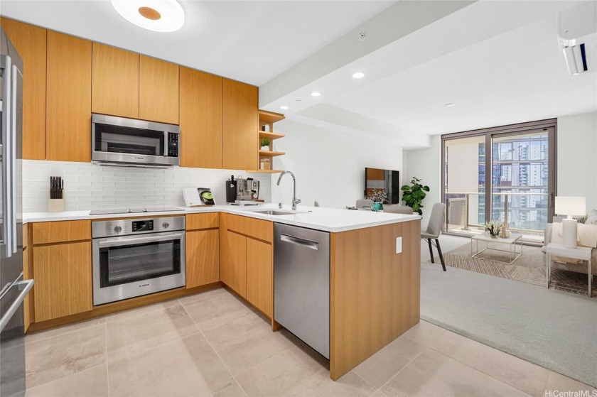 Welcome to Sky Ala Moana #1407, a modern and stylish 1-bedroom - Beach Condo for sale in Honolulu, Hawaii on Beachhouse.com
