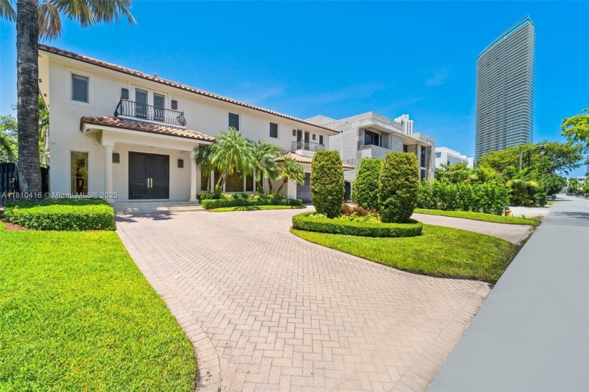 Custom-built home in Golden Shores, just steps from the beach in - Beach Home for sale in Sunny Isles Beach, Florida on Beachhouse.com