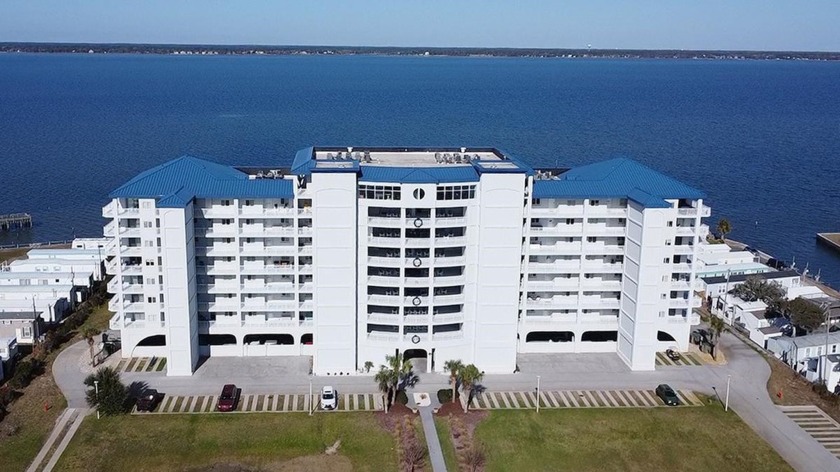 LUXURY 3 br 3 bath with BREATHTAKING views of BOGUE SOUND and - Beach Condo for sale in Indian Beach, North Carolina on Beachhouse.com