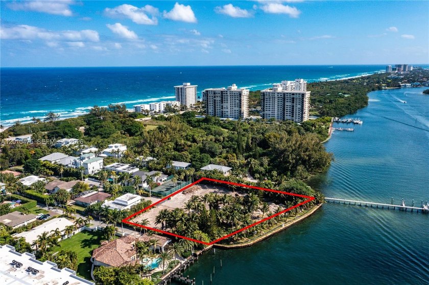 The Boca Trophy -- Boca's largest single-family Intracoastal - Beach Lot for sale in Boca Raton, Florida on Beachhouse.com