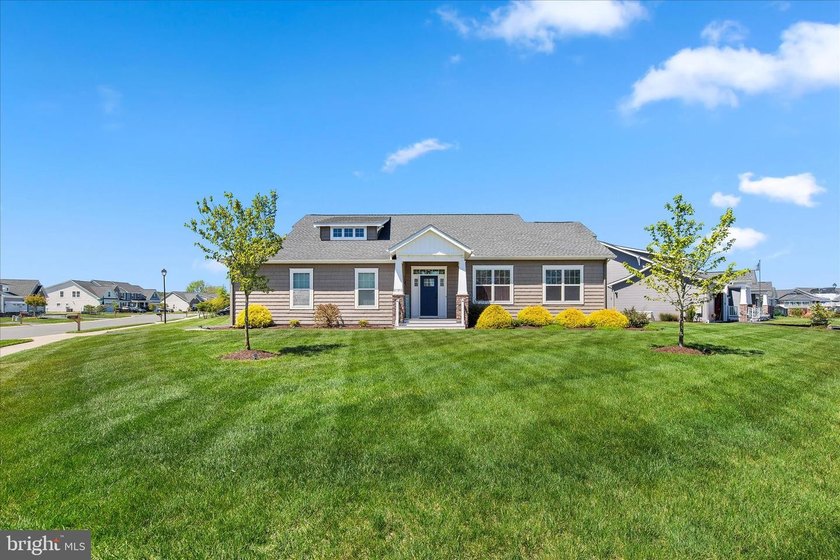 Situated on a premium corner lot backing to a scenic pond, this - Beach Home for sale in Selbyville, Delaware on Beachhouse.com