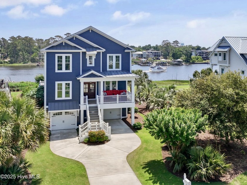 This modern luxury home offers a spectacular waterfront - Beach Home for sale in Southport, North Carolina on Beachhouse.com
