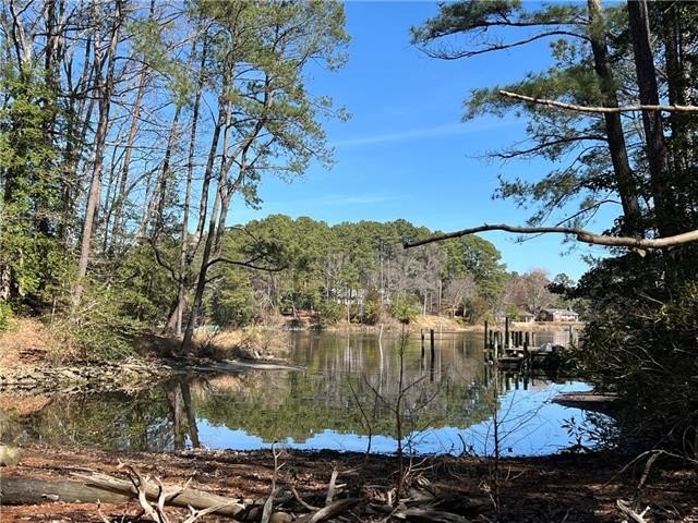 Wooded lot in Colony Cove subdivision on Myers Creek-Lancaster - Beach Lot for sale in Lancaster, Virginia on Beachhouse.com