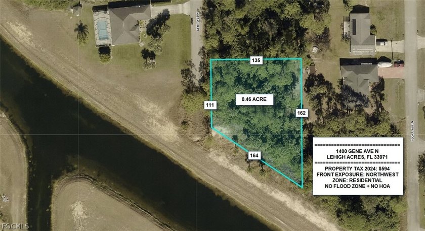 HUGE almost half acre parcel on one of the WIDEST canals in all - Beach Lot for sale in Lehigh Acres, Florida on Beachhouse.com