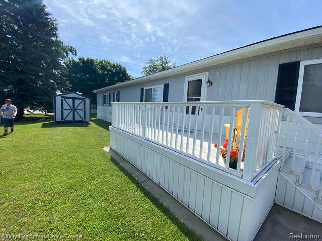This is a 14 x 70 2 bd 2 bath 1979 Marlette Mobile Home.  The - Beach Home for sale in Port Sanilac, Michigan on Beachhouse.com
