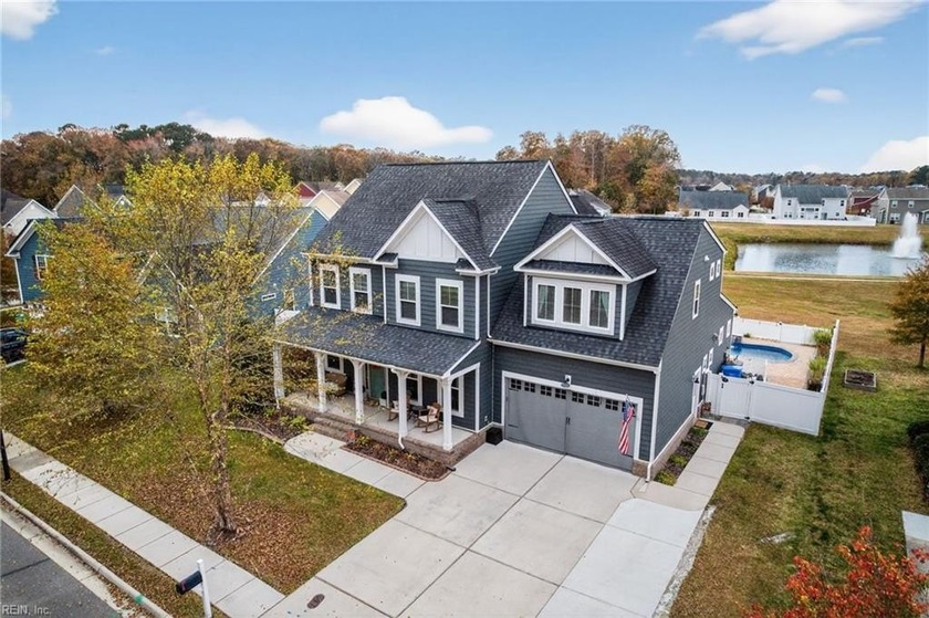 Custom shiplap, woodwork, board & batten & trim.  Deep Farmhouse - Beach Home for sale in Chesapeake, Virginia on Beachhouse.com