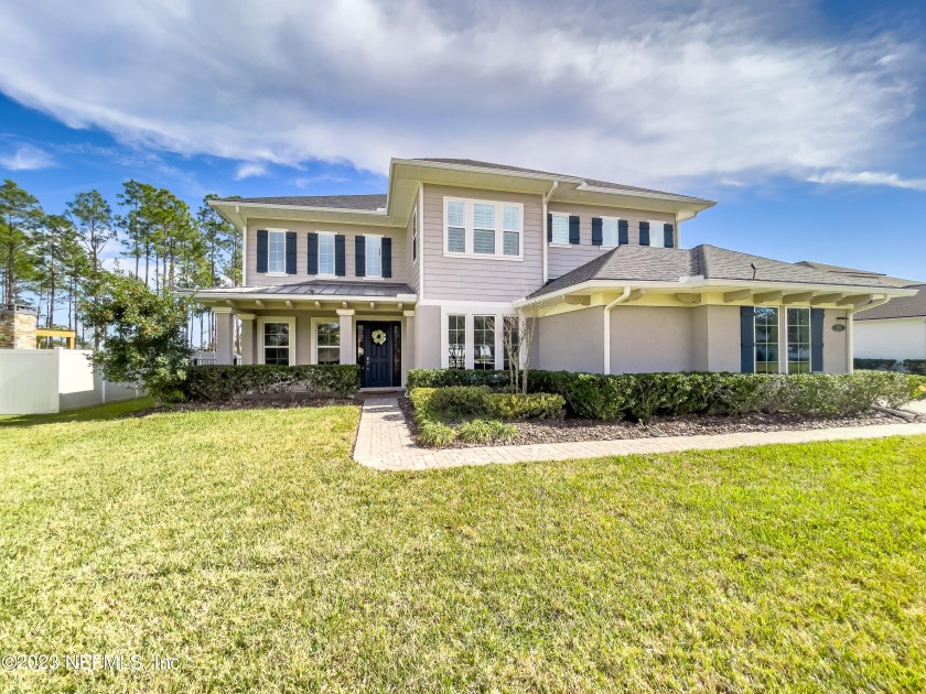 This stunning Palencia Marsh View home offers sweeping upstairs - Beach Home for sale in ST Augustine, Florida on Beachhouse.com