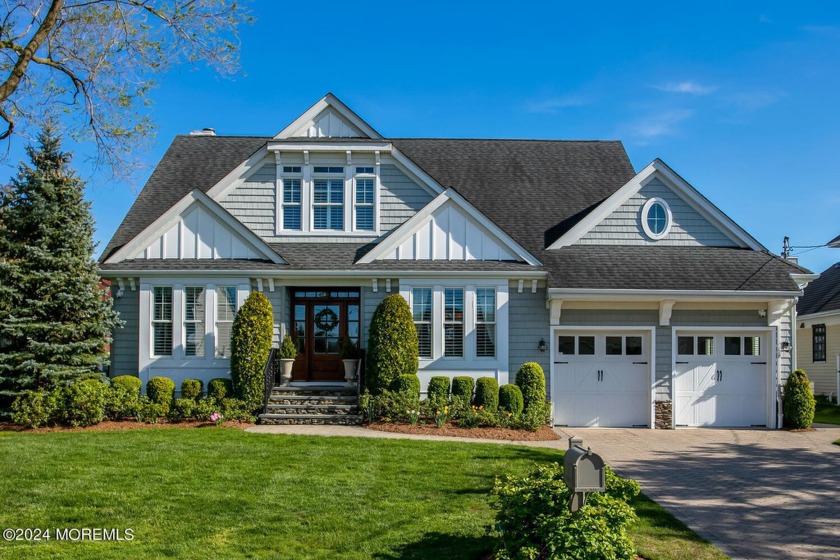 Experience coastal luxury in this meticulously maintained 5-bed - Beach Home for sale in Monmouth Beach, New Jersey on Beachhouse.com