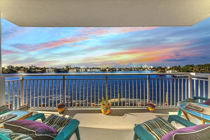 Enjoy morning coffee or unwind with a glass of wine on your - Beach Condo for sale in Fort Lauderdale, Florida on Beachhouse.com