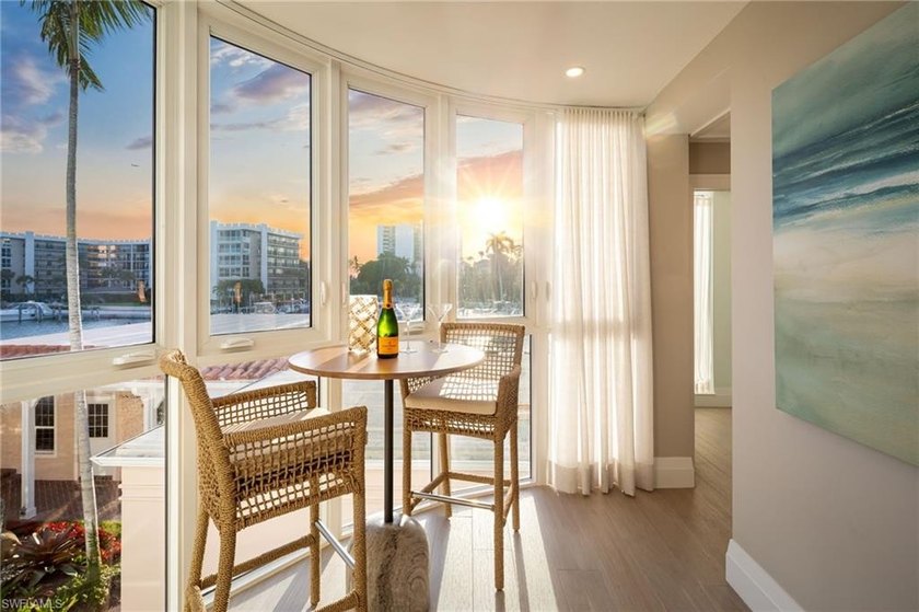 Sunrise over Venetian Bay and sunset over the Gulf, experience - Beach Home for sale in Naples, Florida on Beachhouse.com