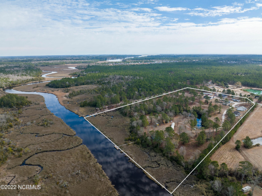 INVESTMENT OPPORTUNITY!! 201 Fishing creek lane is 17.39 acres - Beach Acreage for sale in Hubert, North Carolina on Beachhouse.com