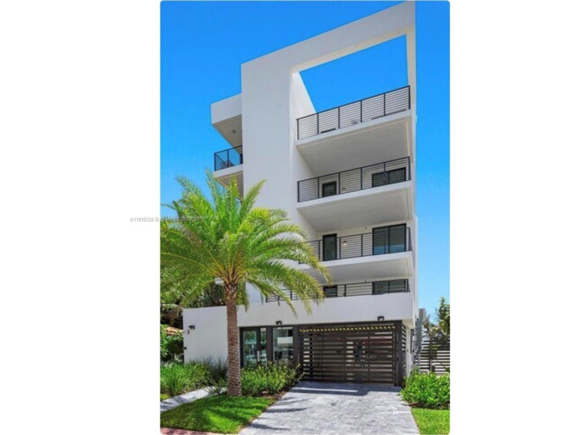 NEW CONSTRUCTION MODERN RESIDENCE WITH UNIQUE HUGE TERRACE BY - Beach Condo for sale in Miami Beach, Florida on Beachhouse.com
