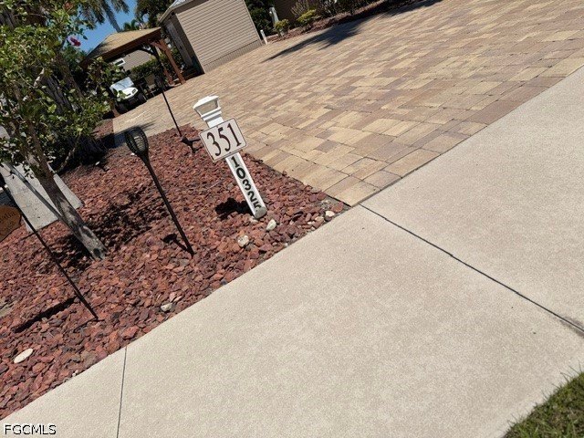 Back into this amazing lot which offers a view of Sunrise Lake - Beach Lot for sale in Fort Myers, Florida on Beachhouse.com