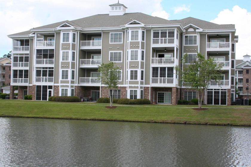 Fantastic lake/pond views from the living area, main suite, and - Beach Condo for sale in Myrtle Beach, South Carolina on Beachhouse.com