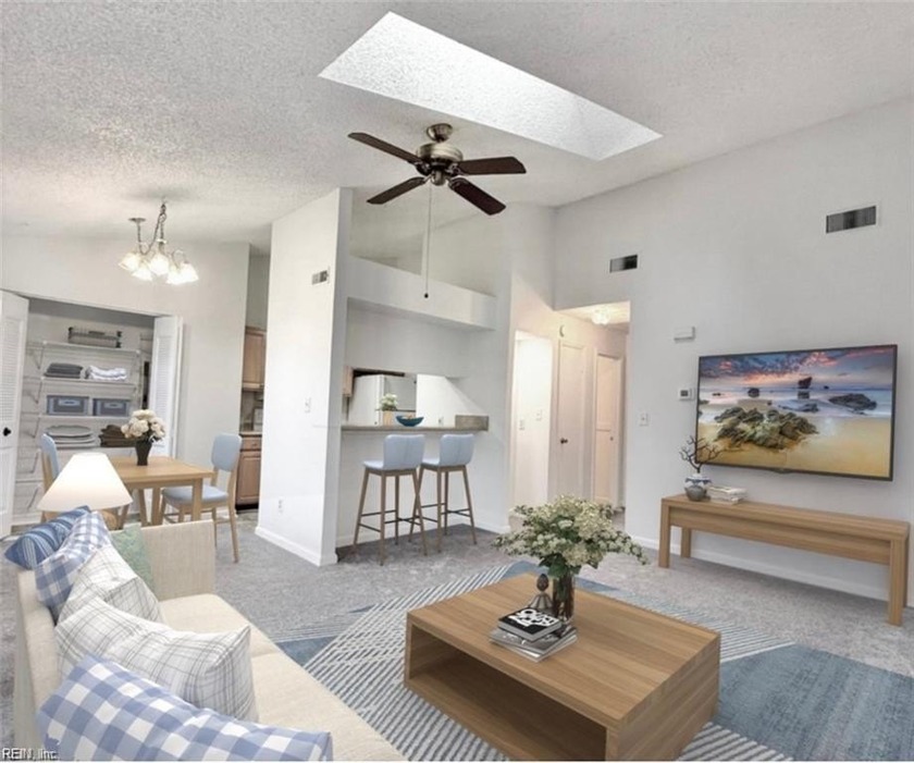 Fresh paint, brand-new carpet throughout, and tons of natural - Beach Condo for sale in Virginia Beach, Virginia on Beachhouse.com