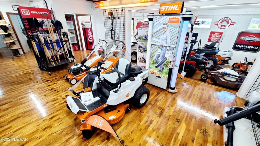 Thriving Lawn & Garden Equipment Sales & Service Business - - Beach Commercial for sale in Daytona Beach, Florida on Beachhouse.com