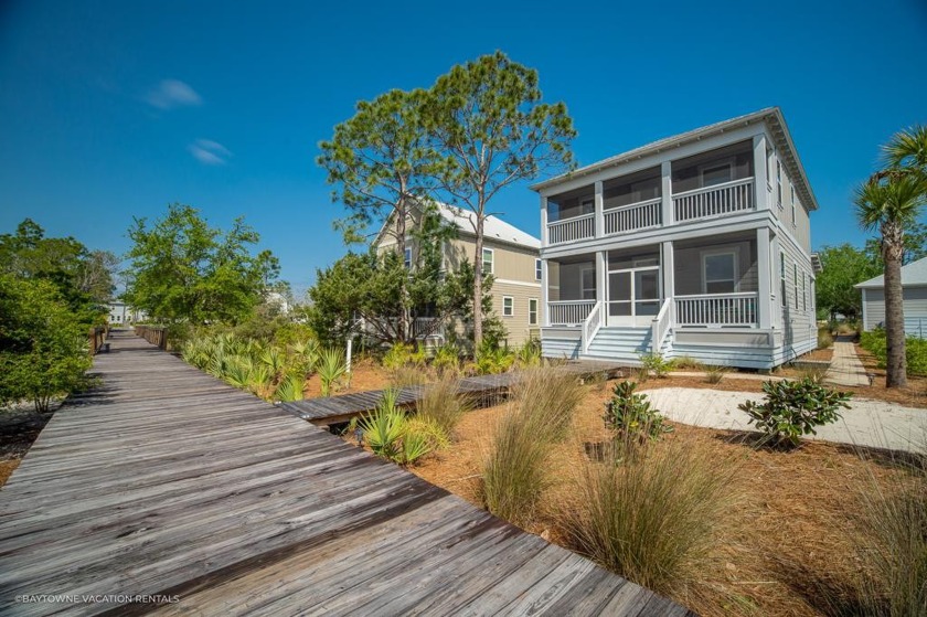 Located right on a boardwalk taking you a short distance to the - Beach Home for sale in Port St Joe, Florida on Beachhouse.com