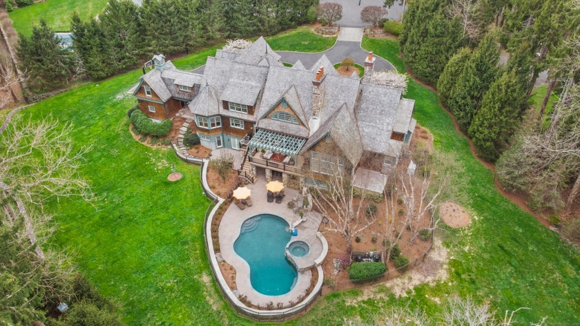 This Custom Built Adirondack Estate boasts over 10,000 - Beach Home for sale in Westport, Connecticut on Beachhouse.com