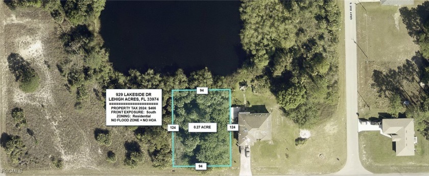 Great opportunity to build your dream home on this OVERSIZED lot - Beach Lot for sale in Lehigh Acres, Florida on Beachhouse.com