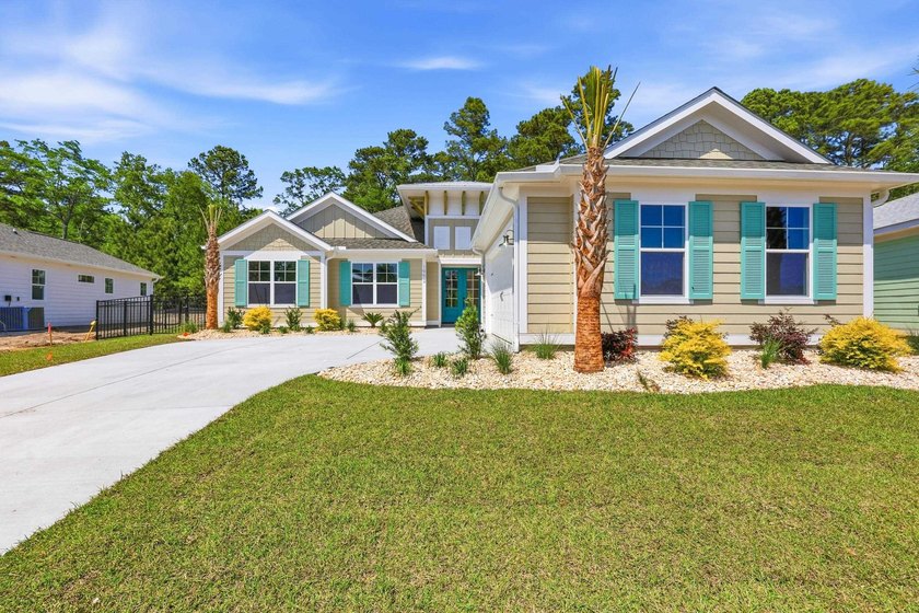 The Aruba III is a single-level home offering 4 bedrooms, 3 full - Beach Home for sale in Calabash, North Carolina on Beachhouse.com