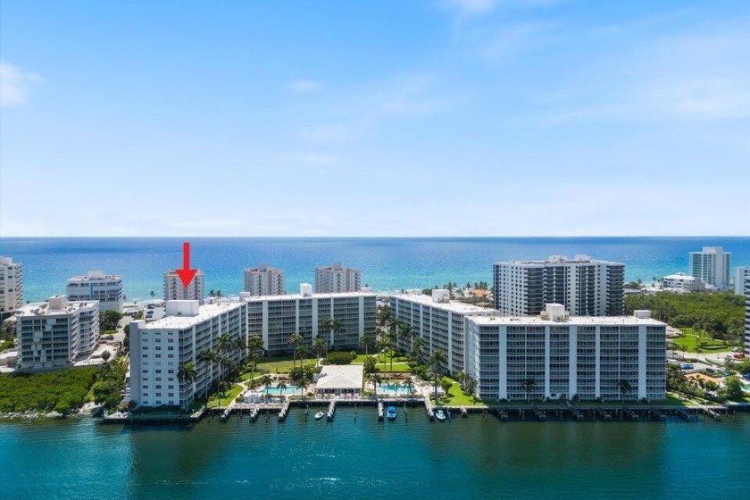 THIS BEAUTIFULLY REDONE 2/2 CONDO BOASTS GORGEOUS VIEWS OF THE - Beach Condo for sale in Highland Beach, Florida on Beachhouse.com