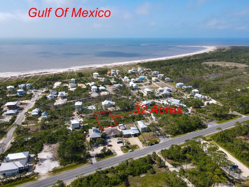 High and dry lot in San Blas Plantation on the south Cape with - Beach Lot for sale in Cape San Blas, Florida on Beachhouse.com