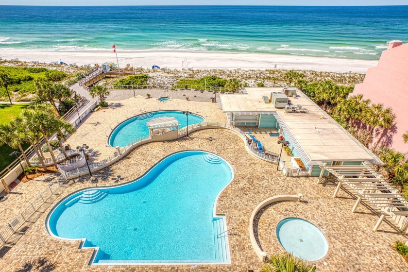Great view of the Gulf of Mexico from the oversized balcony of - Beach Condo for sale in Miramar Beach, Florida on Beachhouse.com