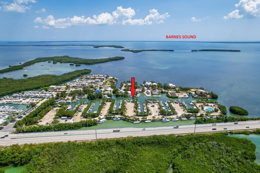 Rare opportunity for a  52 X 30 Boat slip on the T- Dock - Beach Lot for sale in Key Largo, Florida on Beachhouse.com