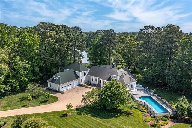 From the beautifully landscaped grounds with pool to the - Beach Home for sale in White Stone, Virginia on Beachhouse.com