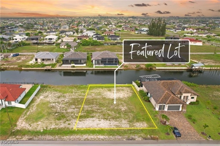 Beautiful Gulf access lot in fast growing NW Cape Coral, with a - Beach Lot for sale in Cape Coral, Florida on Beachhouse.com