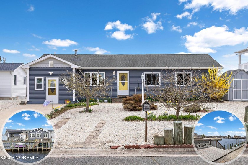 Stafford Twp. - This Beautifully Updated Waterfront Home Tucked - Beach Home for sale in Manahawkin, New Jersey on Beachhouse.com