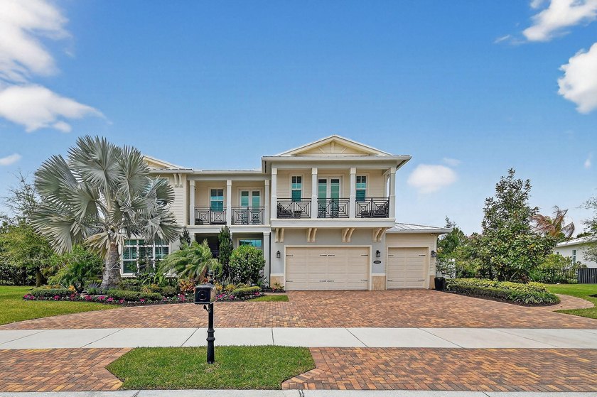 Set on a private half-acre homesite within the gated community - Beach Home for sale in Jupiter, Florida on Beachhouse.com