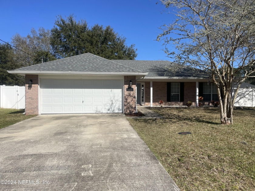 Beautiful all brick home in Matanzas Wood. This 4-bedroom 2 full - Beach Home for sale in Palm Coast, Florida on Beachhouse.com