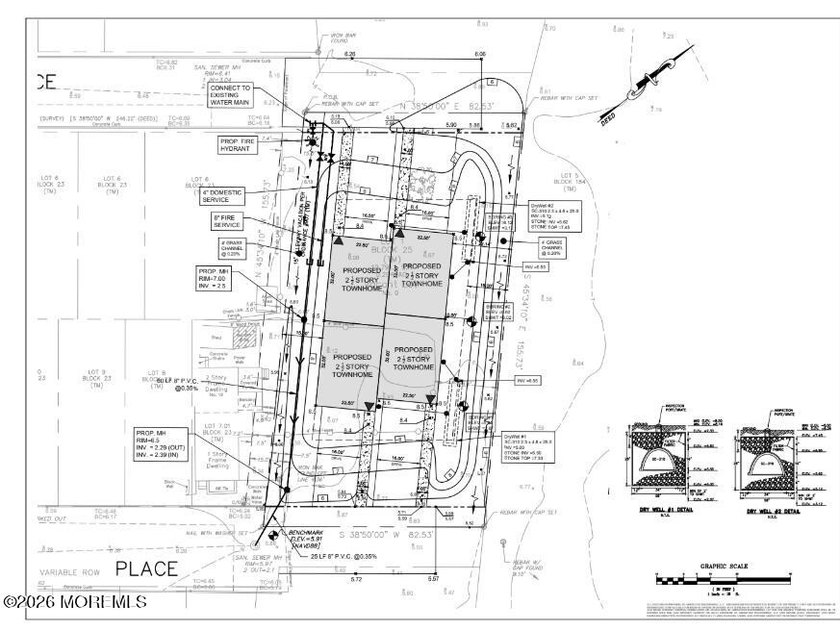 Beachfront Parcel with Mult fam zoning located between 2 short - Beach Lot for sale in Keansburg, New Jersey on Beachhouse.com