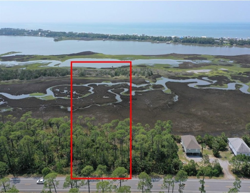 Huge lagoon front lot on Indian Pass with approximately 129' on - Beach Acreage for sale in Port St Joe, Florida on Beachhouse.com