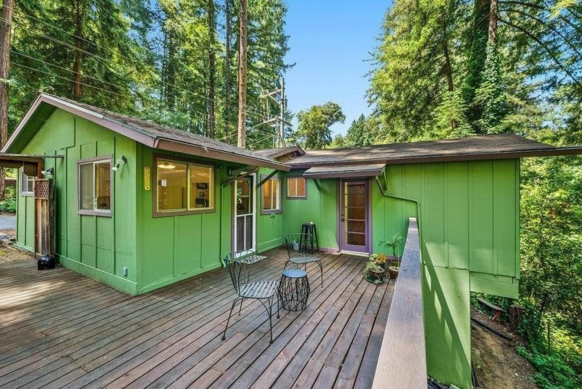 1930s cabin in the woods. This 2 bed, 1 bath Cottage on Bear - Beach Home for sale in Boulder Creek, California on Beachhouse.com
