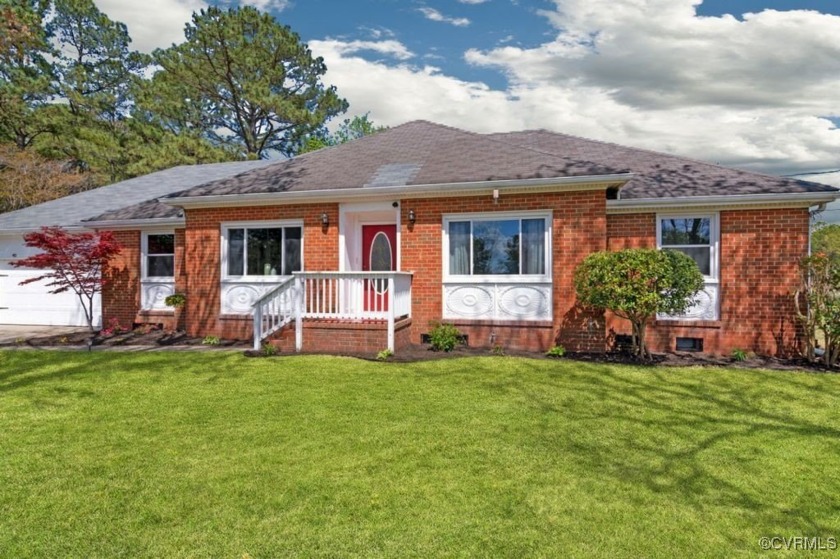Step into this timeless 3-bedroom, 2-bath brick ranch home with - Beach Home for sale in Hayes, Virginia on Beachhouse.com