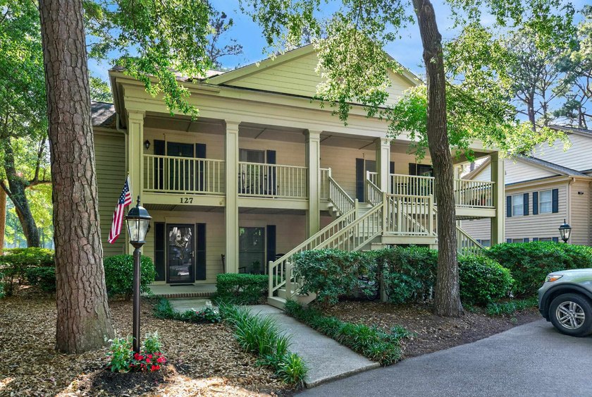 Located within the gated, tree-lined entrance of Pawleys - Beach Condo for sale in Pawleys Island, South Carolina on Beachhouse.com