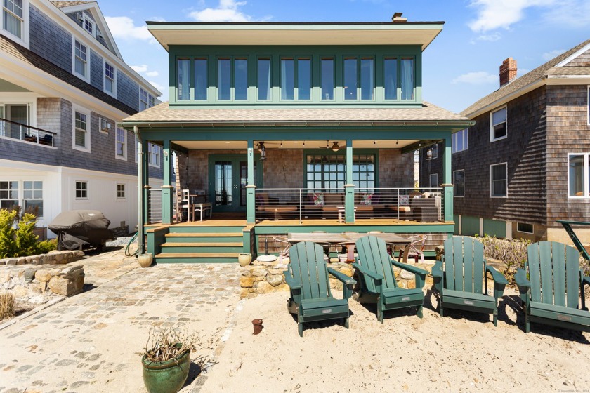 Welcome to your beachfront oasis! This exquisite 4-bedroom, 4 - Beach Home for sale in Groton, Connecticut on Beachhouse.com